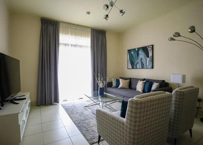 Higuests - Charming Apt With Private Balcony Near Dubai Mall